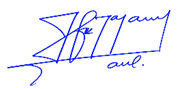 Signature électronique de Mazambi Mwenegana Kizito Charles